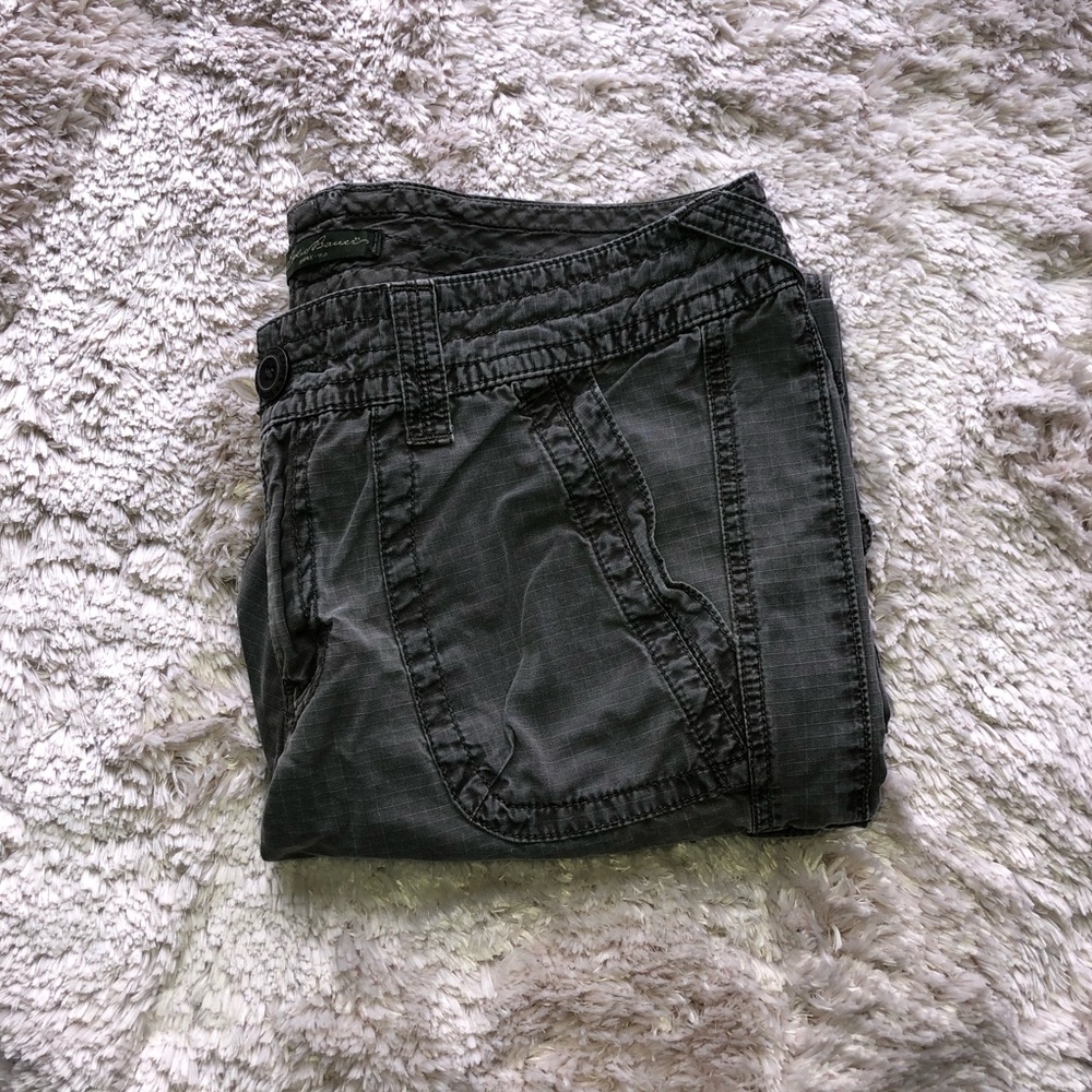 Eddie Bauer olive cargo pants